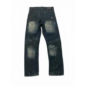 SP Collection Dark Wash Denim Jeans - Straight Leg